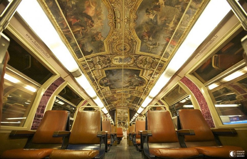 Необычный поезд Париж-Версаль