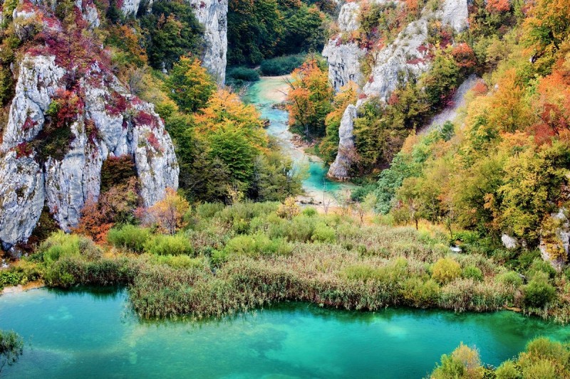 Великолепные Плитвицкие озера, Хорватия