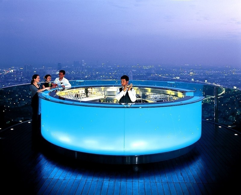 Ресторан Sky Bar and Sirocco, State Tower, Бангкок, Тайланд