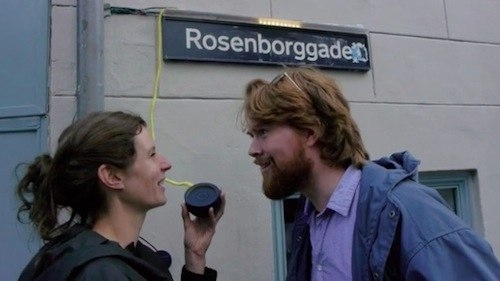 Говорящие адресные таблички в Копенгагене.