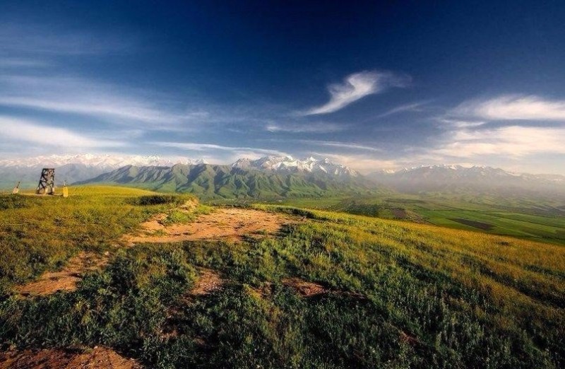 Прекрасные пейзажи Киргизии...