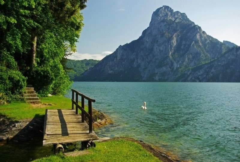 Великолепие озера Траунзе, Австрия