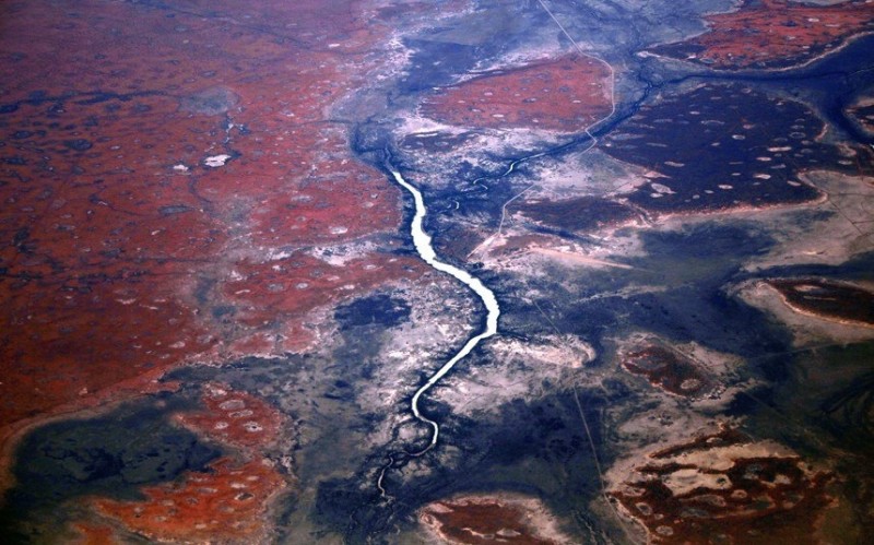 Северная территория Австралии с воздуха