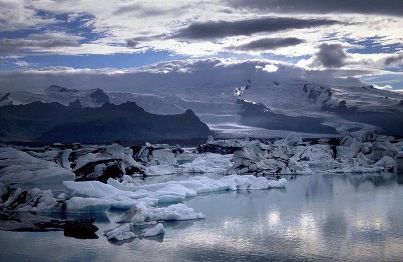 Ледниковое озеро Йокульсарлон, Исландия