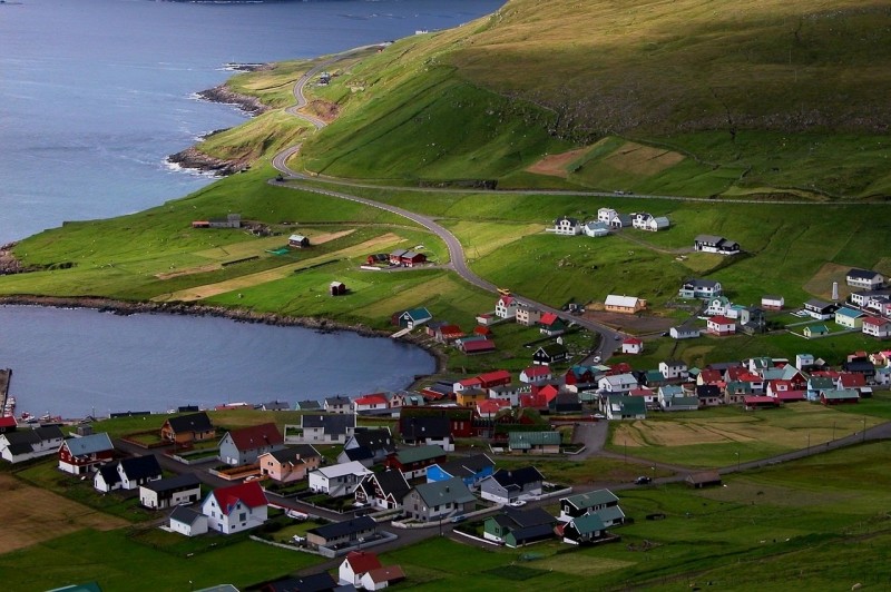 Захватывающие виды Фарерских островов