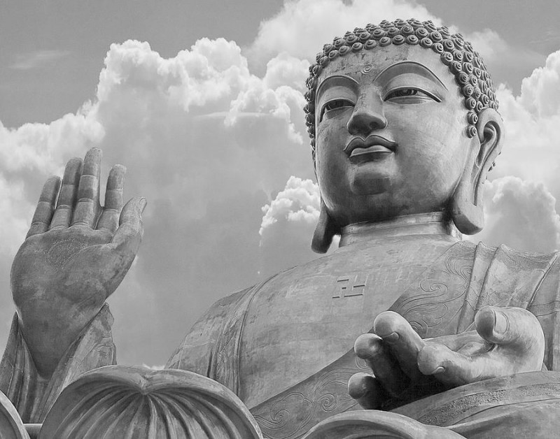 Статуя Будды в Гонконге, Китай