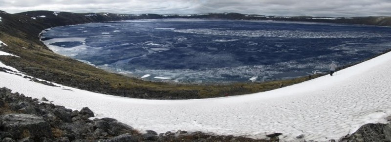 Озеро Пингуалуит: один из самых чистых водоемов на планете (Канада)