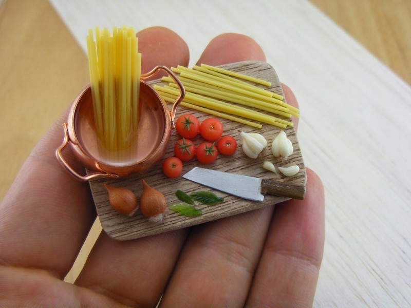 Кулинарные миниатюры от израильского мастера