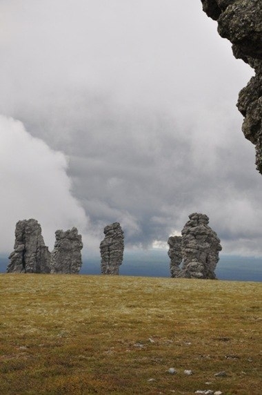 Столбы выветривания на плато Мань-Пупу-нёр (Коми)