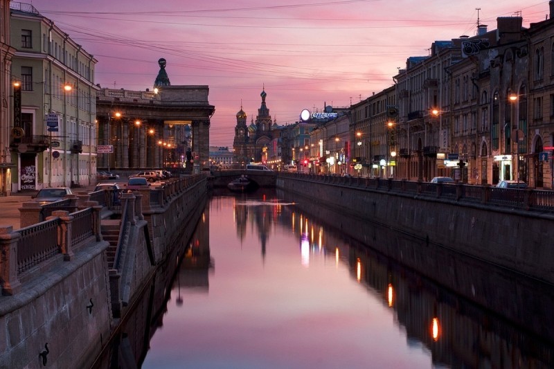 Закаты Санкт-Петербурга