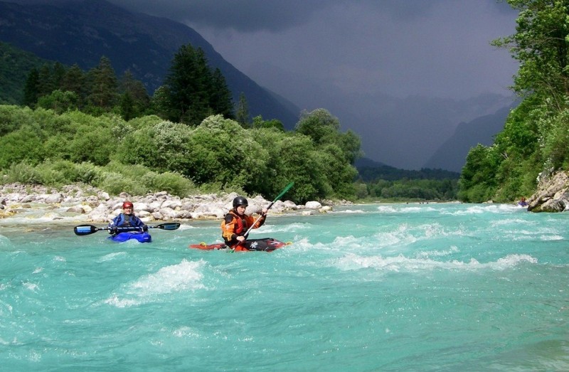 Река Соча: изумрудная красавица Словении