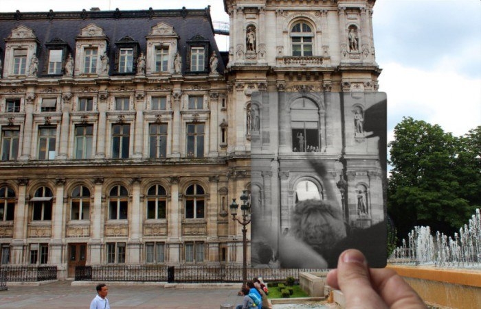 Вчера и сегодня: 10 фотографий современного Парижа, позволяющих заглянуть в прошлое