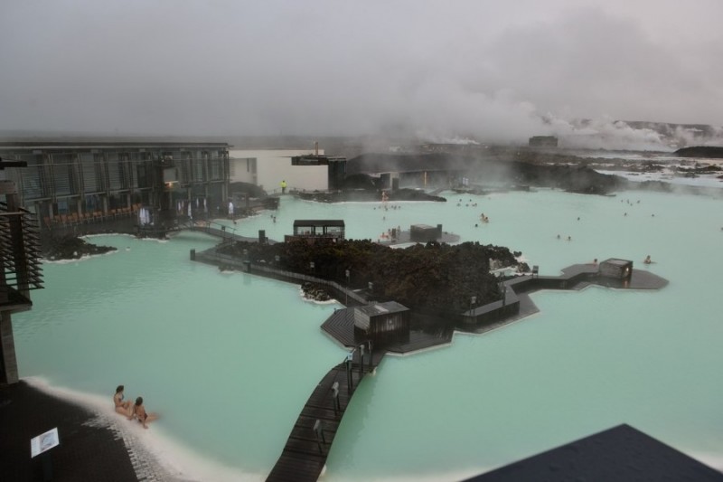 Голубая Лагуна в Исландии (Blue Lagoon).