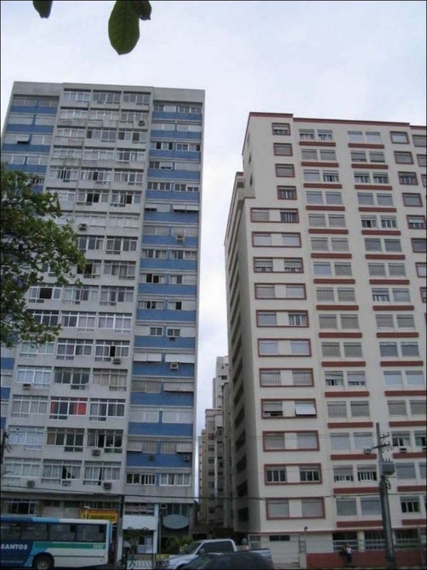 Сантос: город падающих зданий в Бразилии