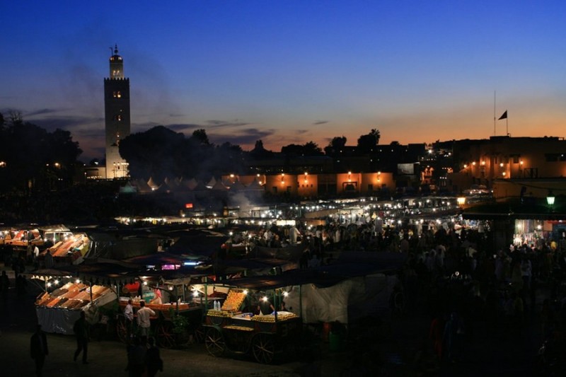 Очарование ночного Марокко