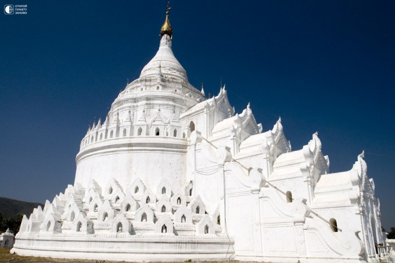 Белая пагода Мингуна,  Мьянма