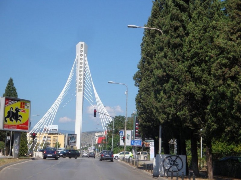 Мост Тысячелетия, Подгорица (Черногория)