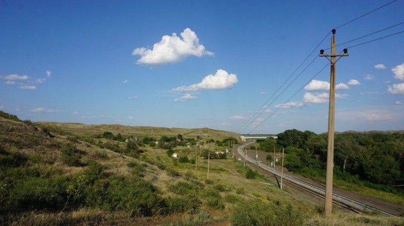 В степях Южного Урала, Россия, Оренбургская область