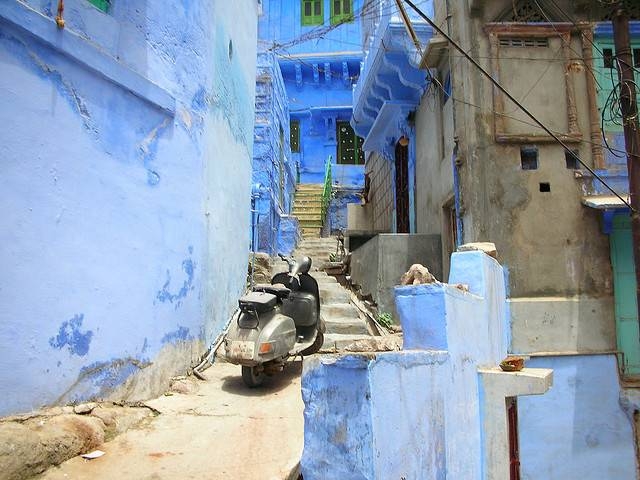 Синий город Джодхпур (Индия)