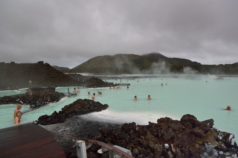 Голубая Лагуна в Исландии (Blue Lagoon).