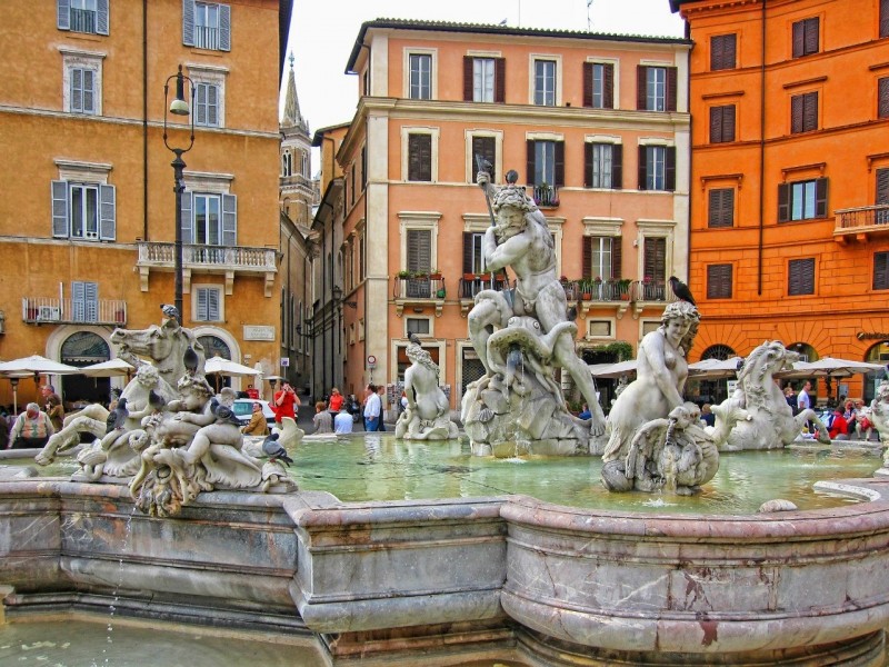 Рим - площадь-праздник