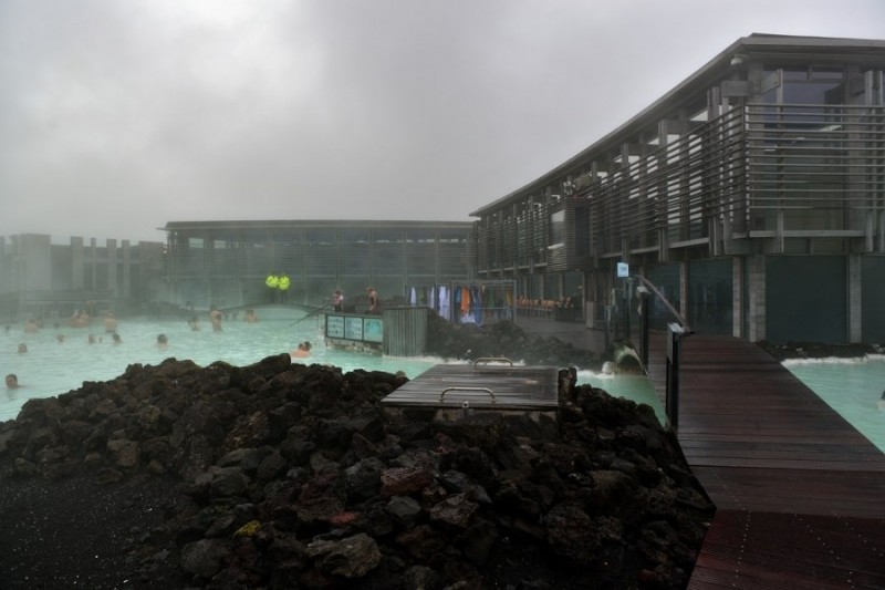 Голубая Лагуна в Исландии (Blue Lagoon).