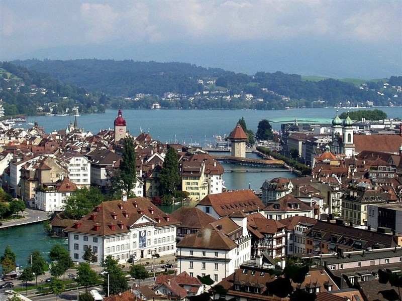Люцерн — один из самых красивых городов Швейцарии