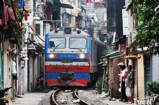 Ничего необычного, просто Вьетнамская железная дорога