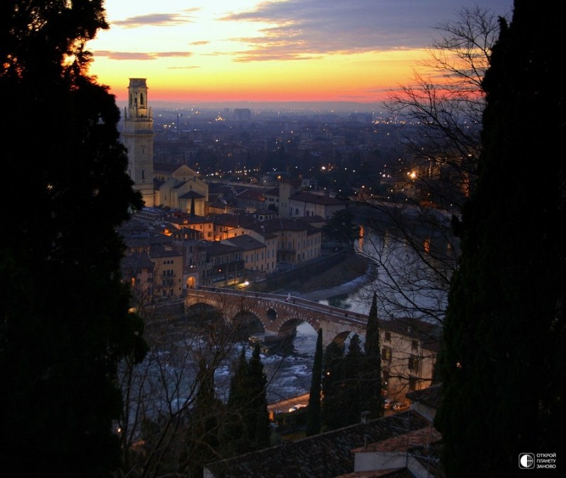 Один из красивейших городов в Италии - Верона.