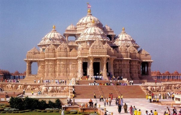 Индуистский храм Акшардхам в Дели, Индия
