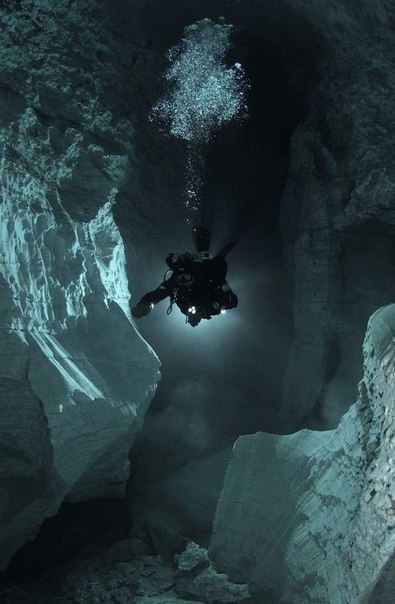 Невероятная Ординская подводная пещера