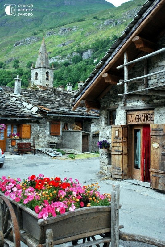 Bonneval-sur-Arc - французская альпийская деревня