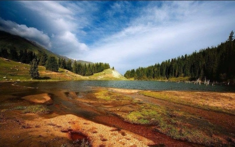 Прекрасные пейзажи Киргизии...