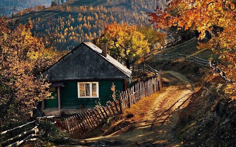 Осень в Западно-Румынских горах