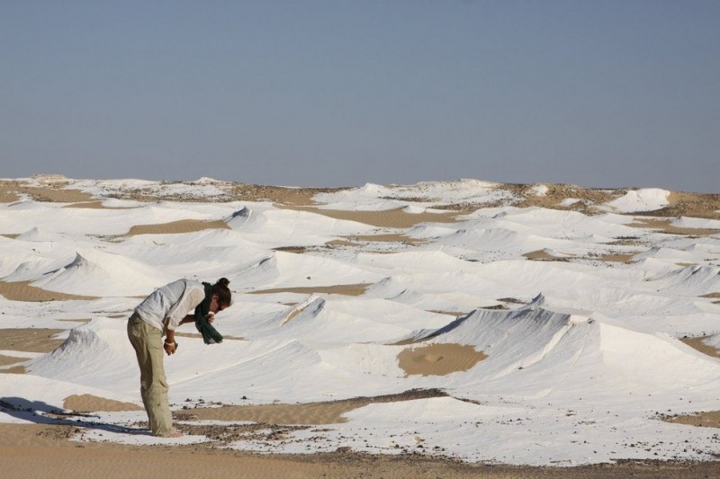 Белая пустыня в Сахаре
