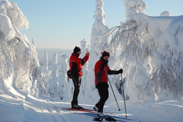 Лучший в Финляндии горнолыжный курорт Рука