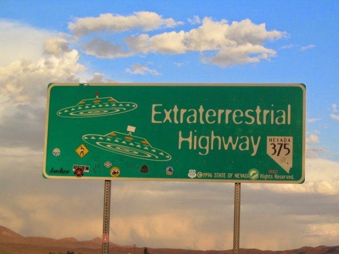 Внеземное шоссе в Неваде