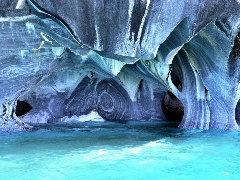 Мраморные пещеры Чиле-Чико