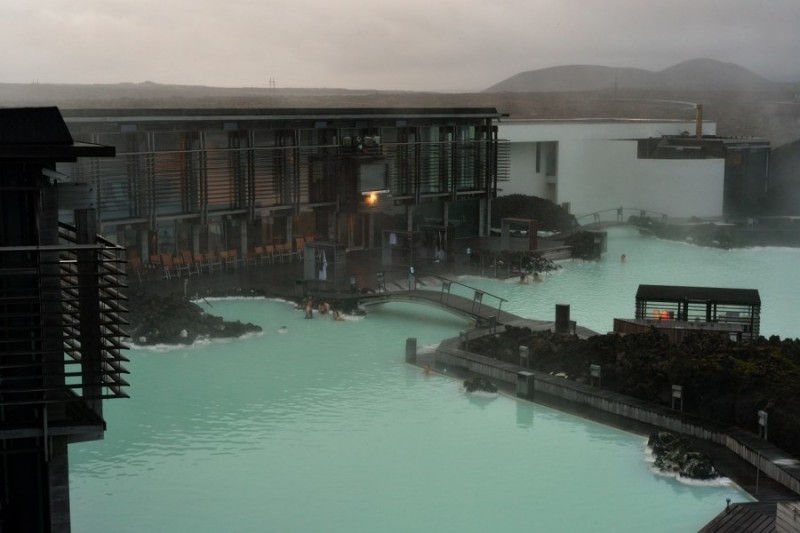 Голубая Лагуна в Исландии (Blue Lagoon).