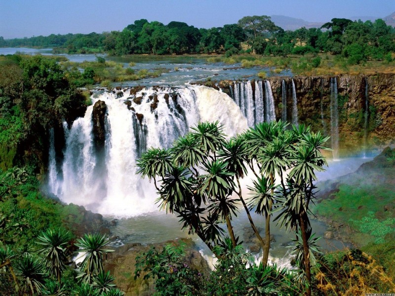 Водопады Голубого Нила, река Голубой Нил (Эфиопия)