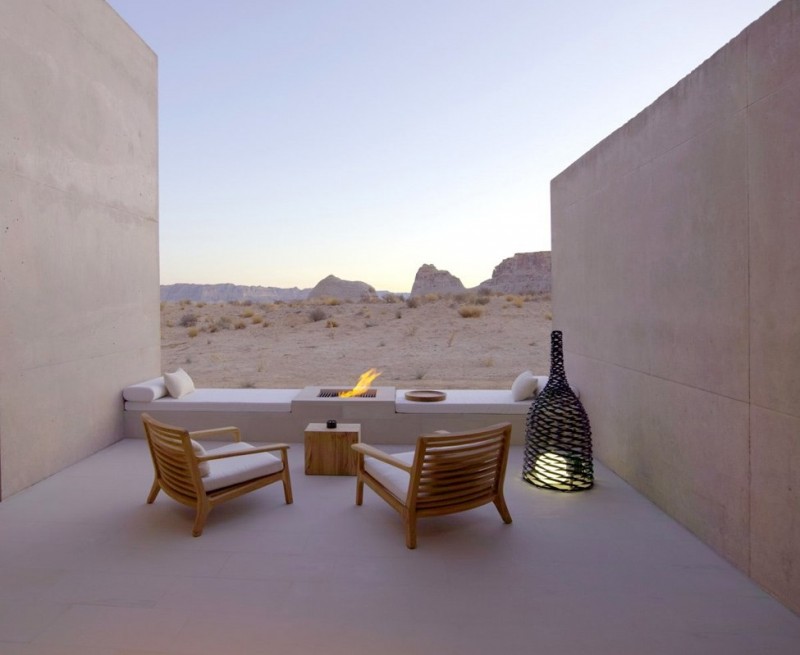 Отель Amangiri среди каньонов Юты. Отель Amangiri среди каньонов Юты.