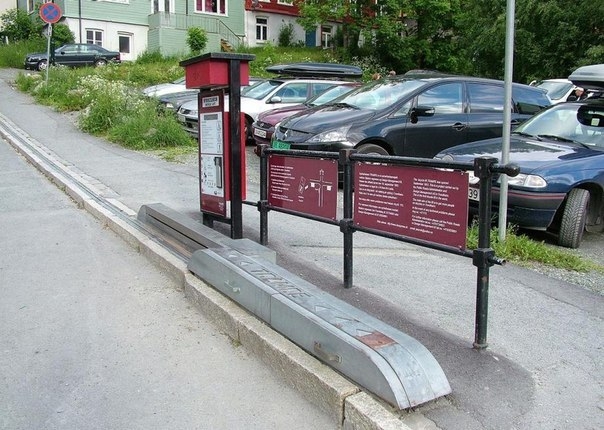 Эскалатор для велосипедистов, Норвегия