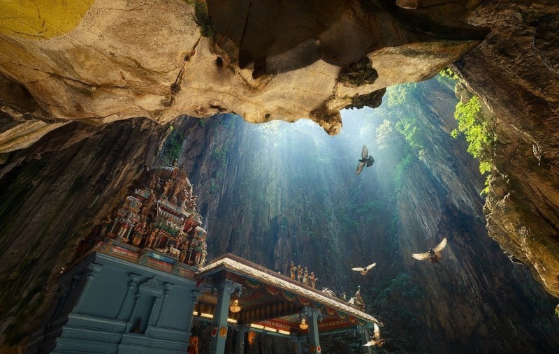 Храм в пещерах Бату, Малайзия