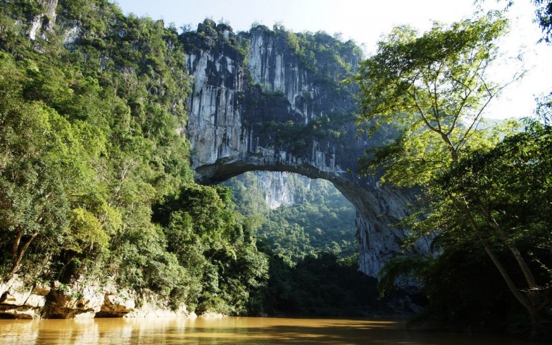 Самая большая природная арка в мире