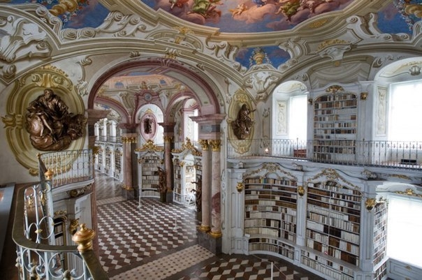 Библиотека аббатства Адмонт