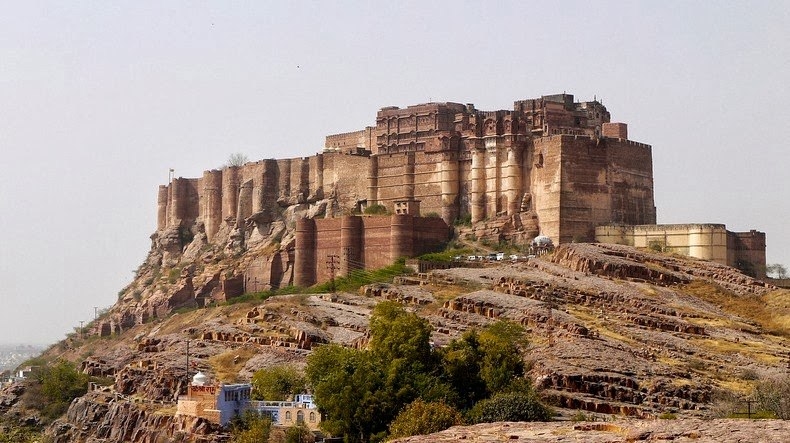 Форт Мехрангарх в Джодхпуре