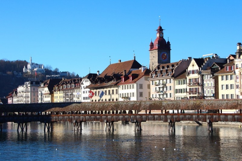 Люцерн — один из самых красивых городов Швейцарии