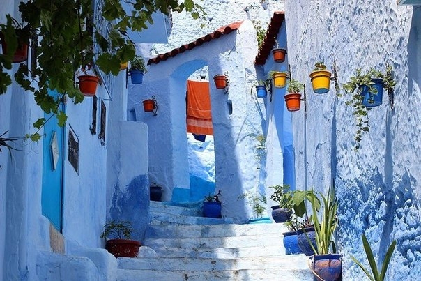 Шефшауэн — старый синий город в Марокко