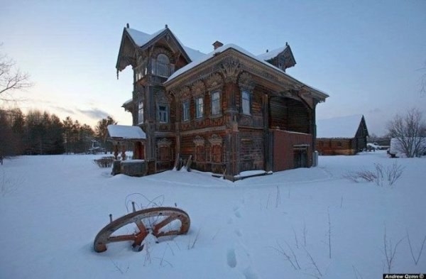 Русские заброшенные терема.