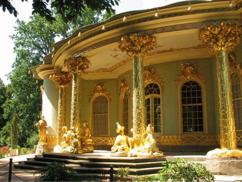 Дворцовый парк Сан-Суси в Потсдаме